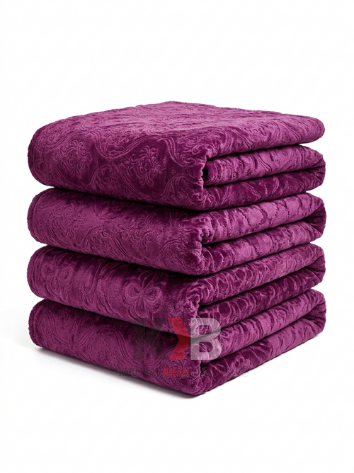 Embossed DBL Magenta Purple