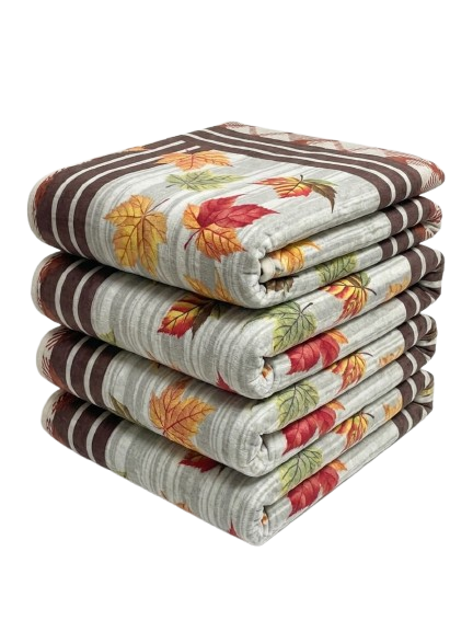 Flannel Fleece Blanket – Autumn Maple