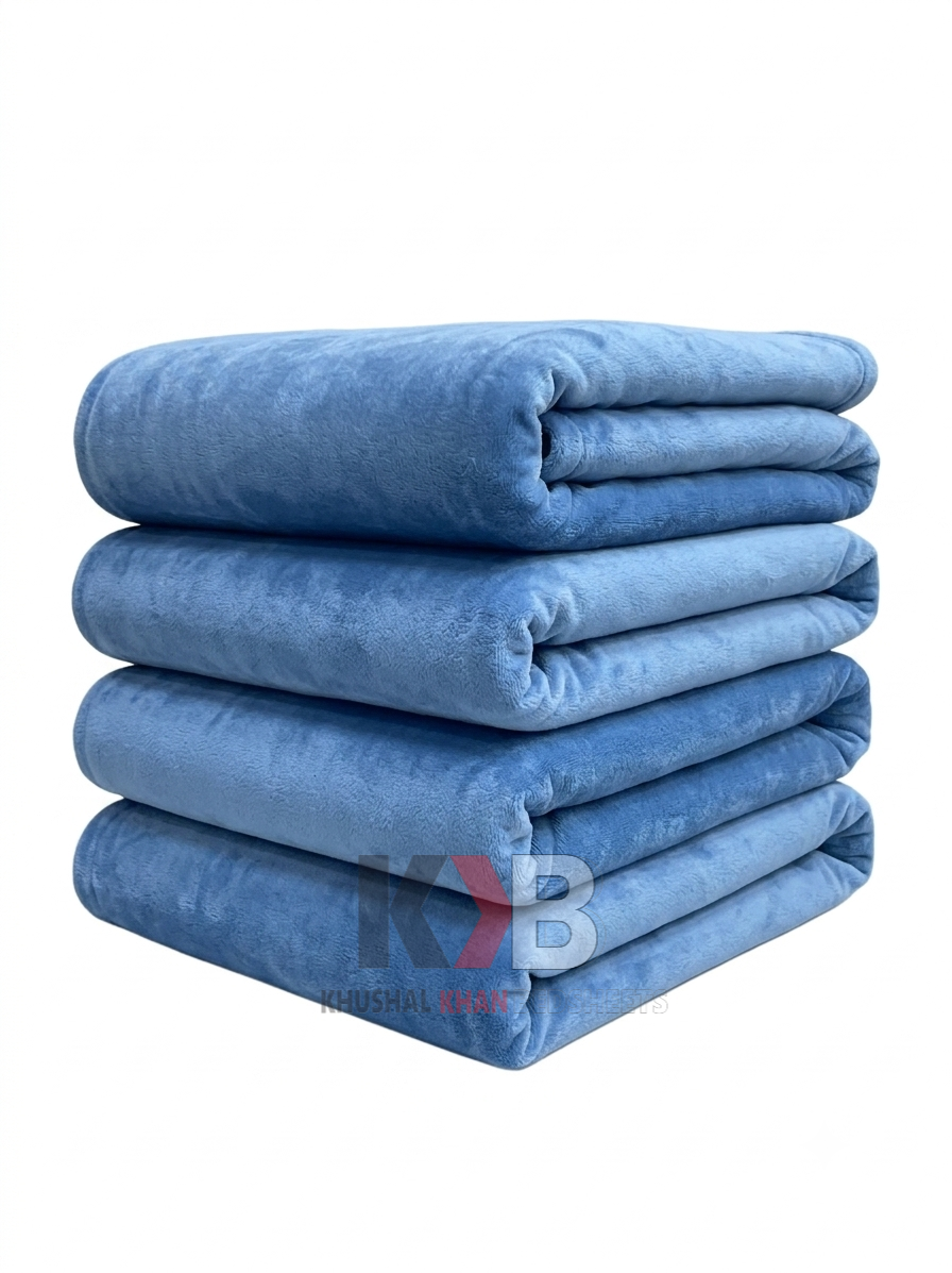 SIMPLE DBL Fleece - Sky Blue