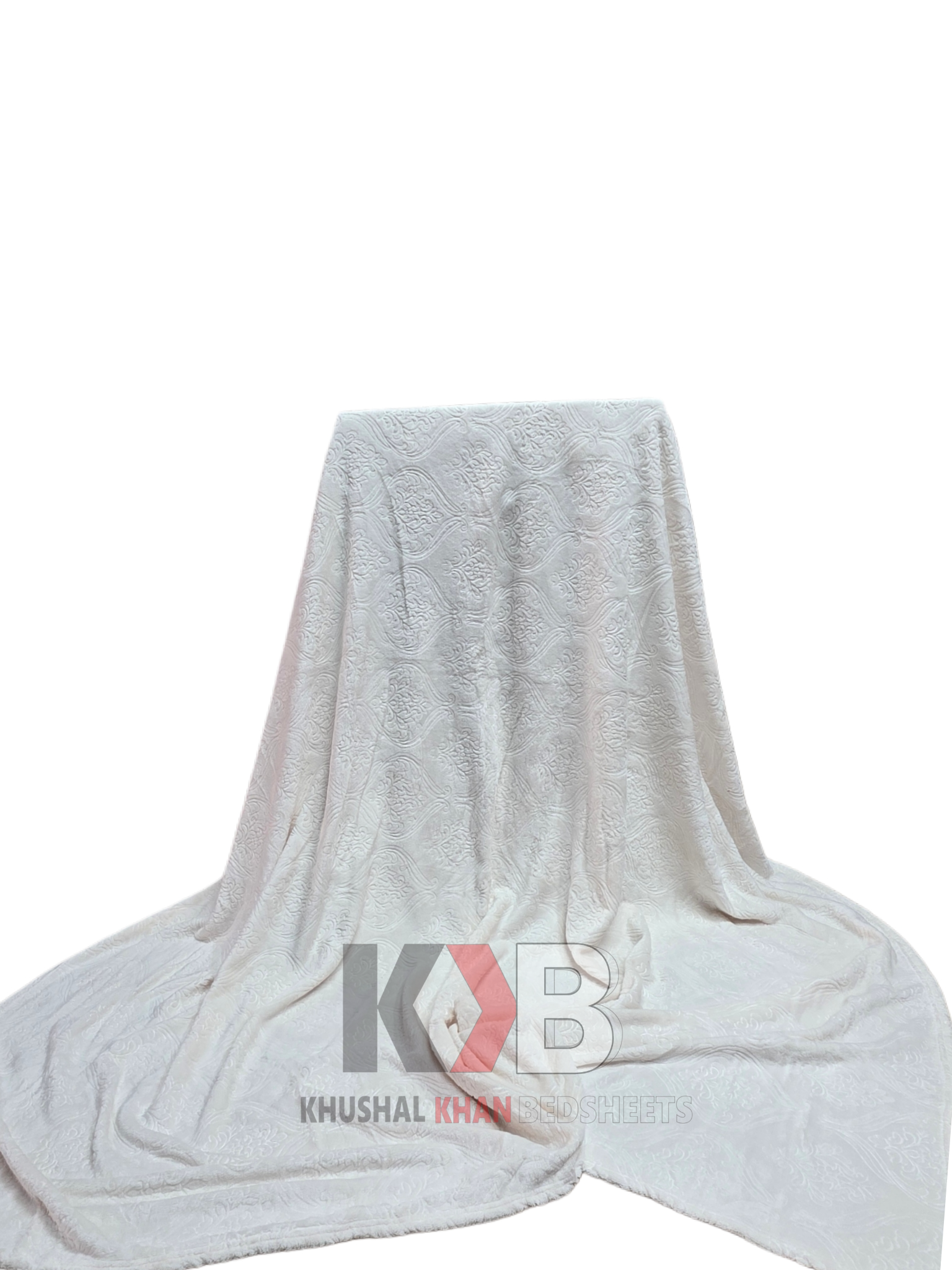 Embossed DBL White