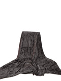 Embossed DBL Charcoal Brown