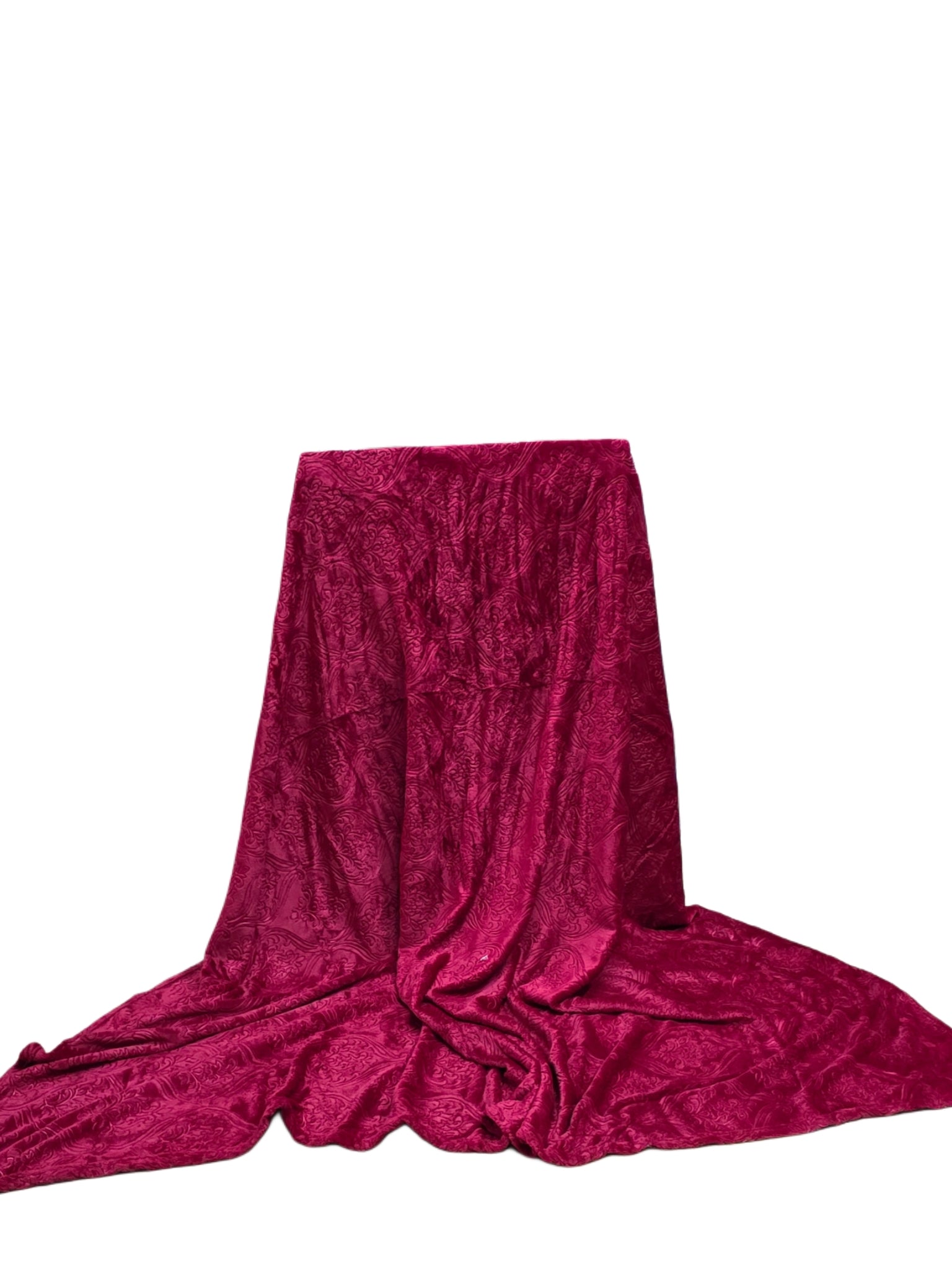Embossed DBL Rani Pink