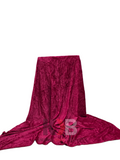 Embossed DBL Rani Pink
