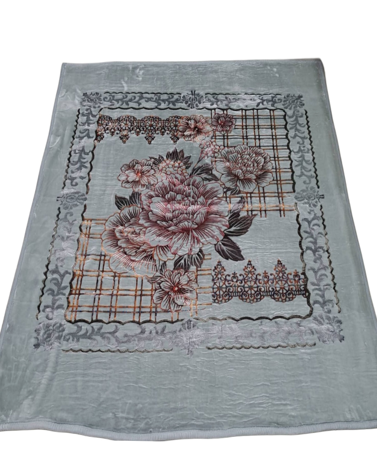 Soft Touch Sage Grey Blanket