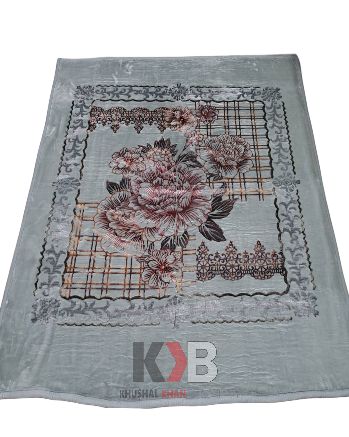Soft Touch Sage Grey Blanket