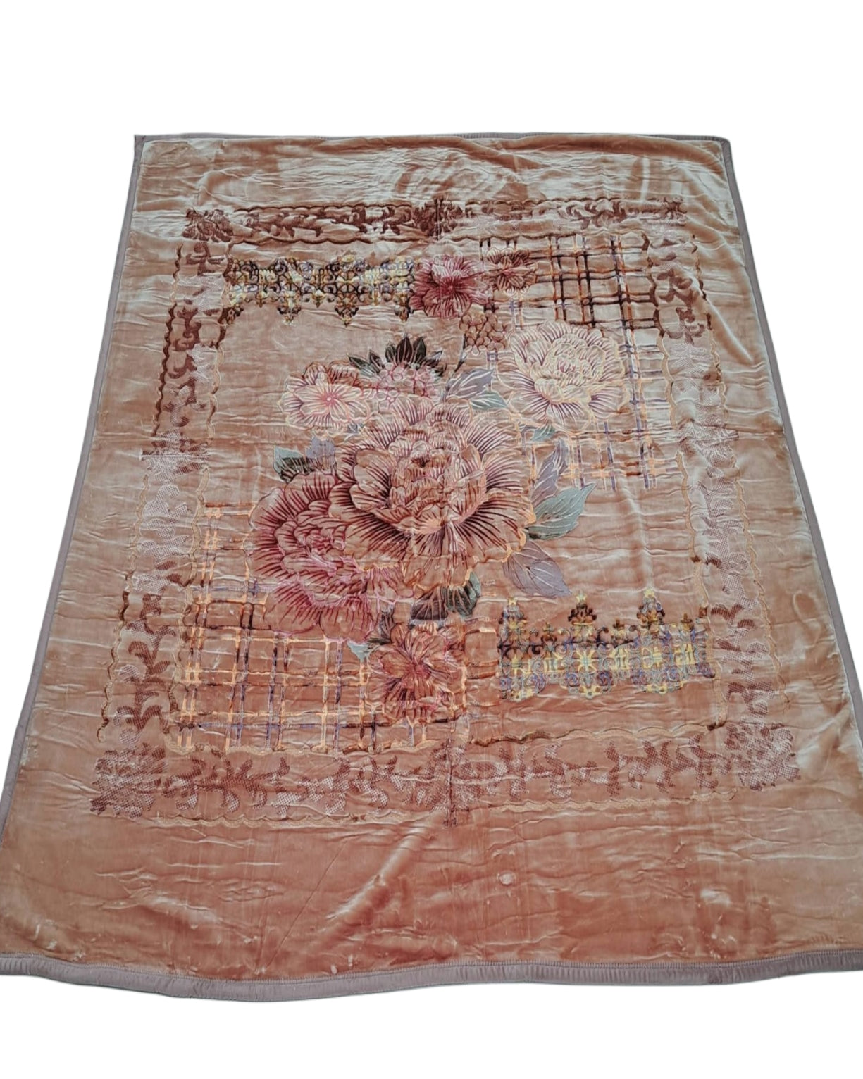 Soft Touch Rose Gold Blanket