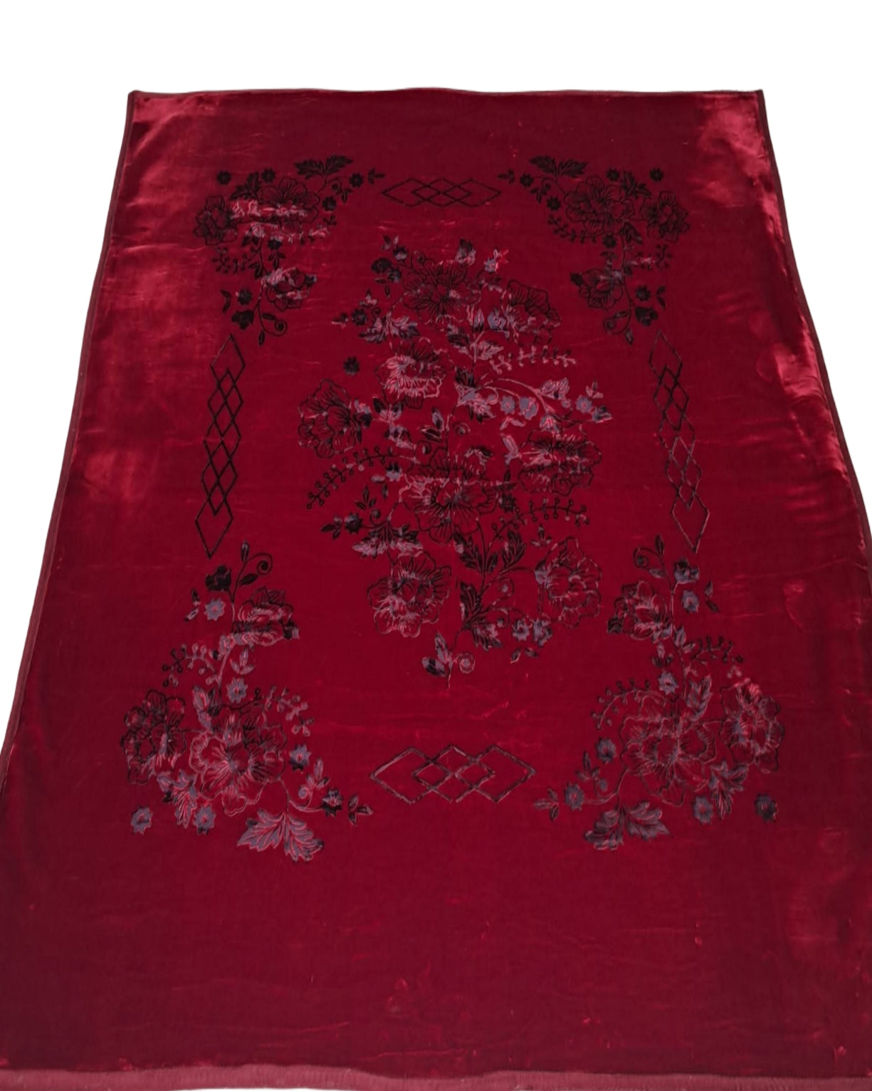 Soft Touch Maroon Blanket