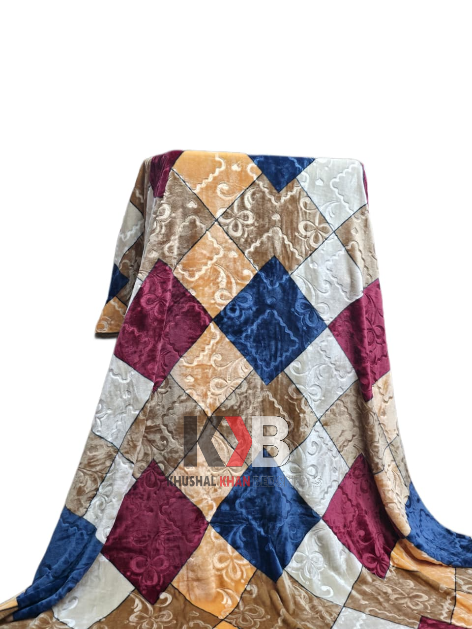 Flannel Fleece Blanket – Royal Diamond