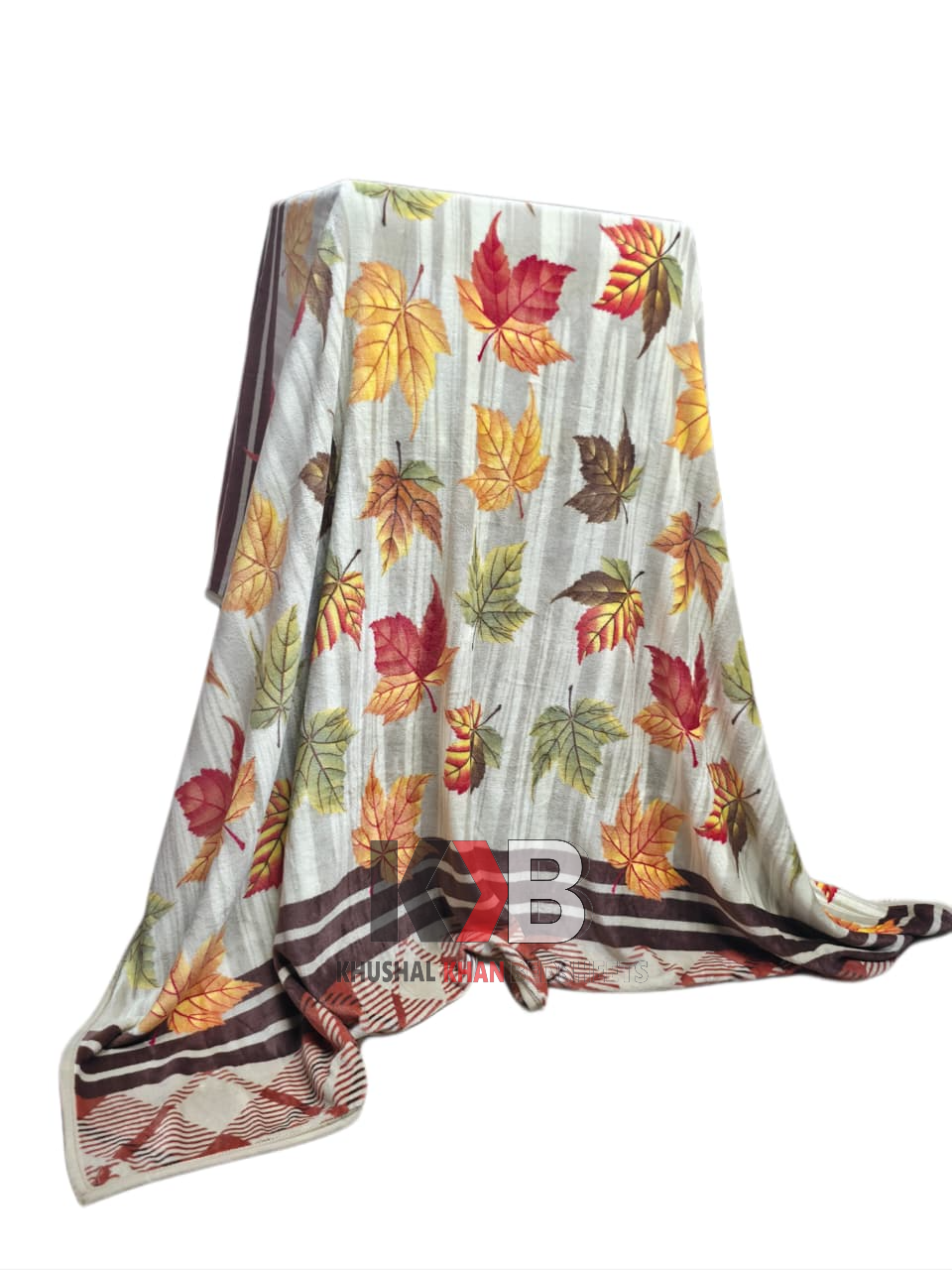 Flannel Fleece Blanket – Autumn Maple