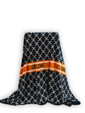 Jambo AC Blanket - Black & Orange