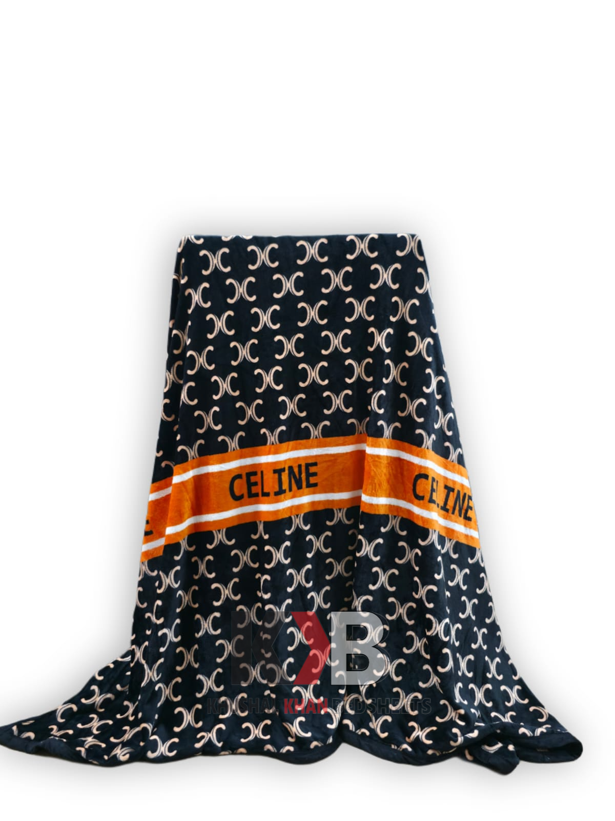 Jambo AC Blanket - Black & Orange