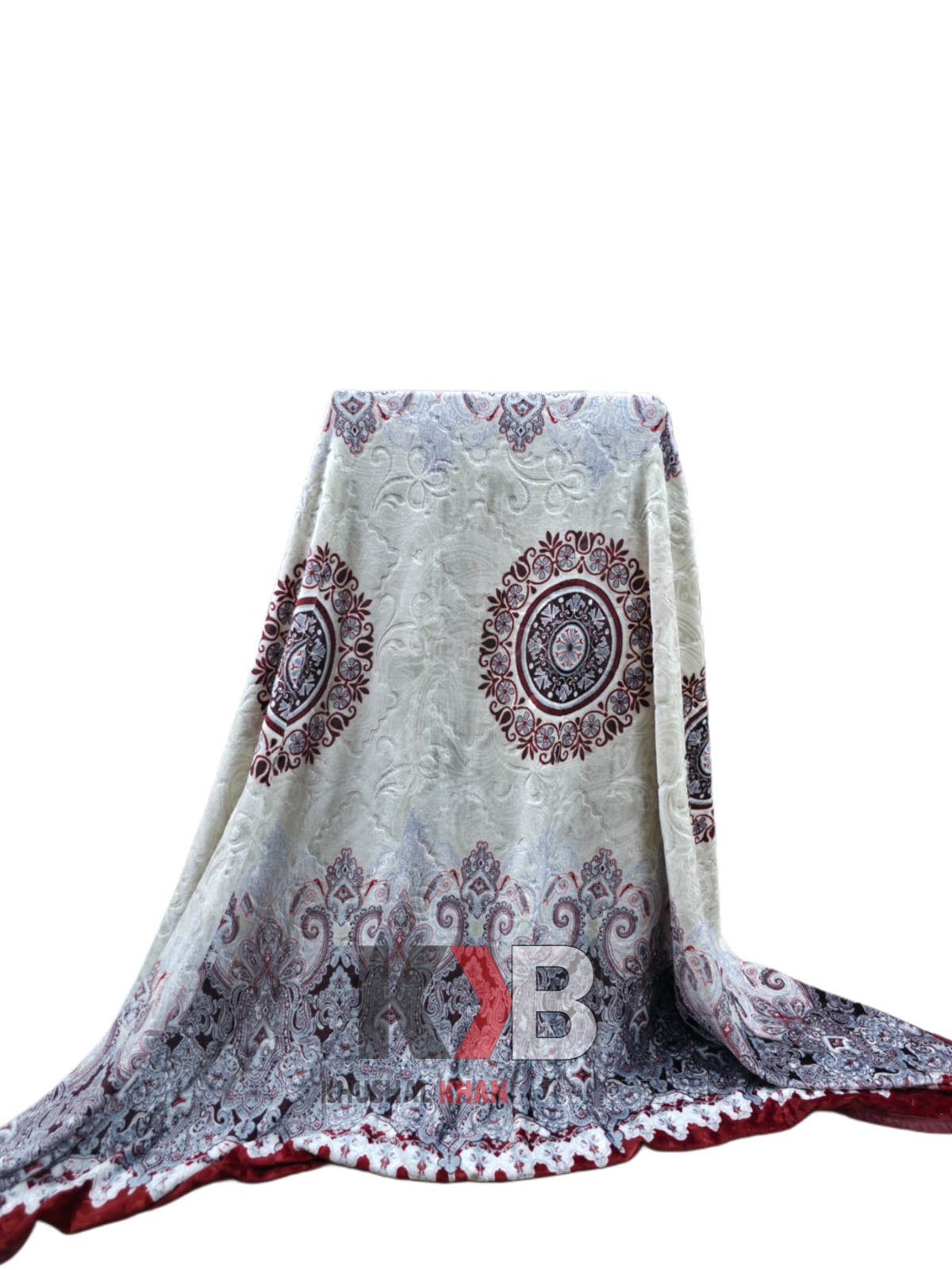 Jambo AC Blanket - Light Maroon