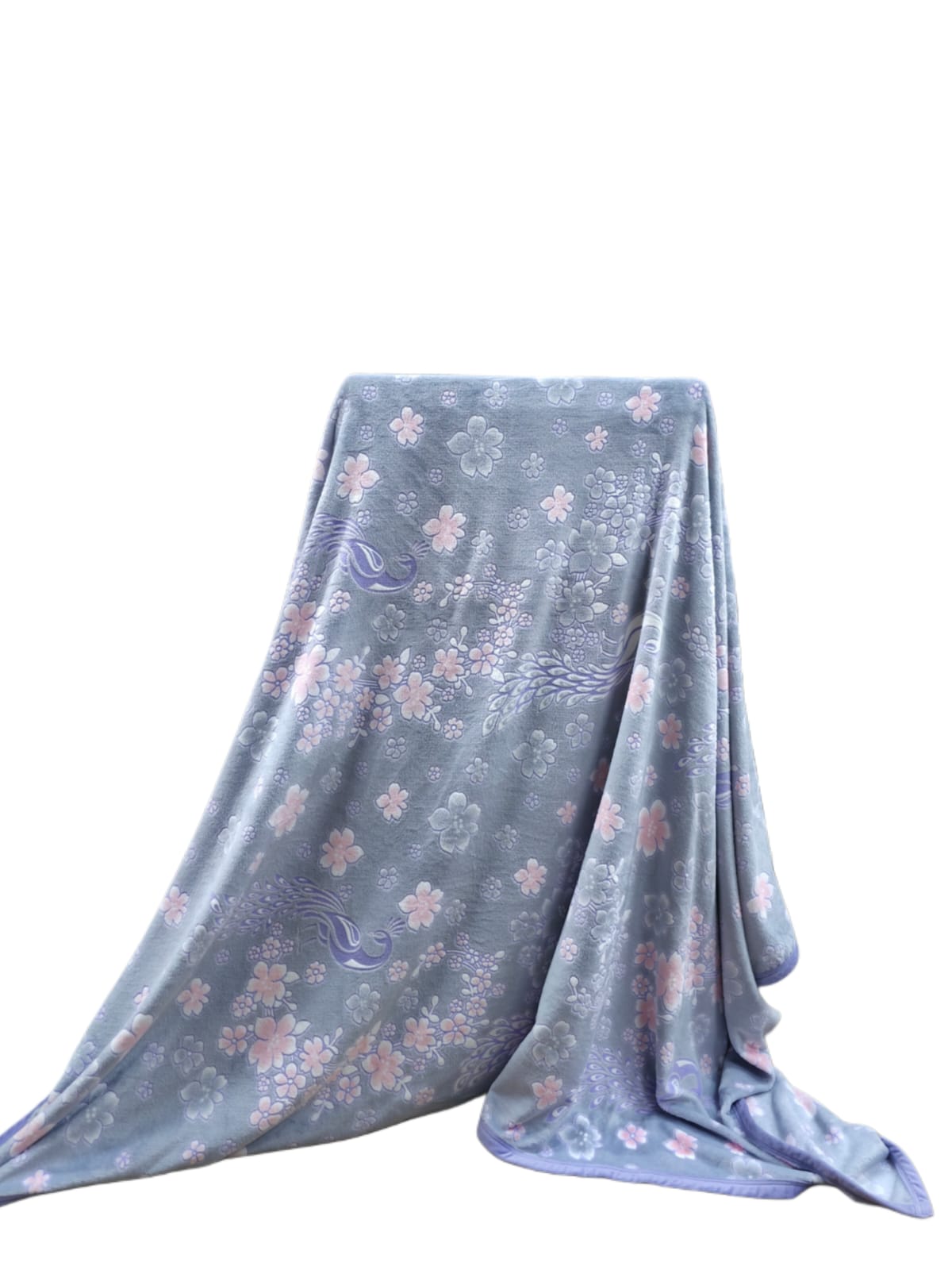 Jambo AC Blanket - Metallic Grey