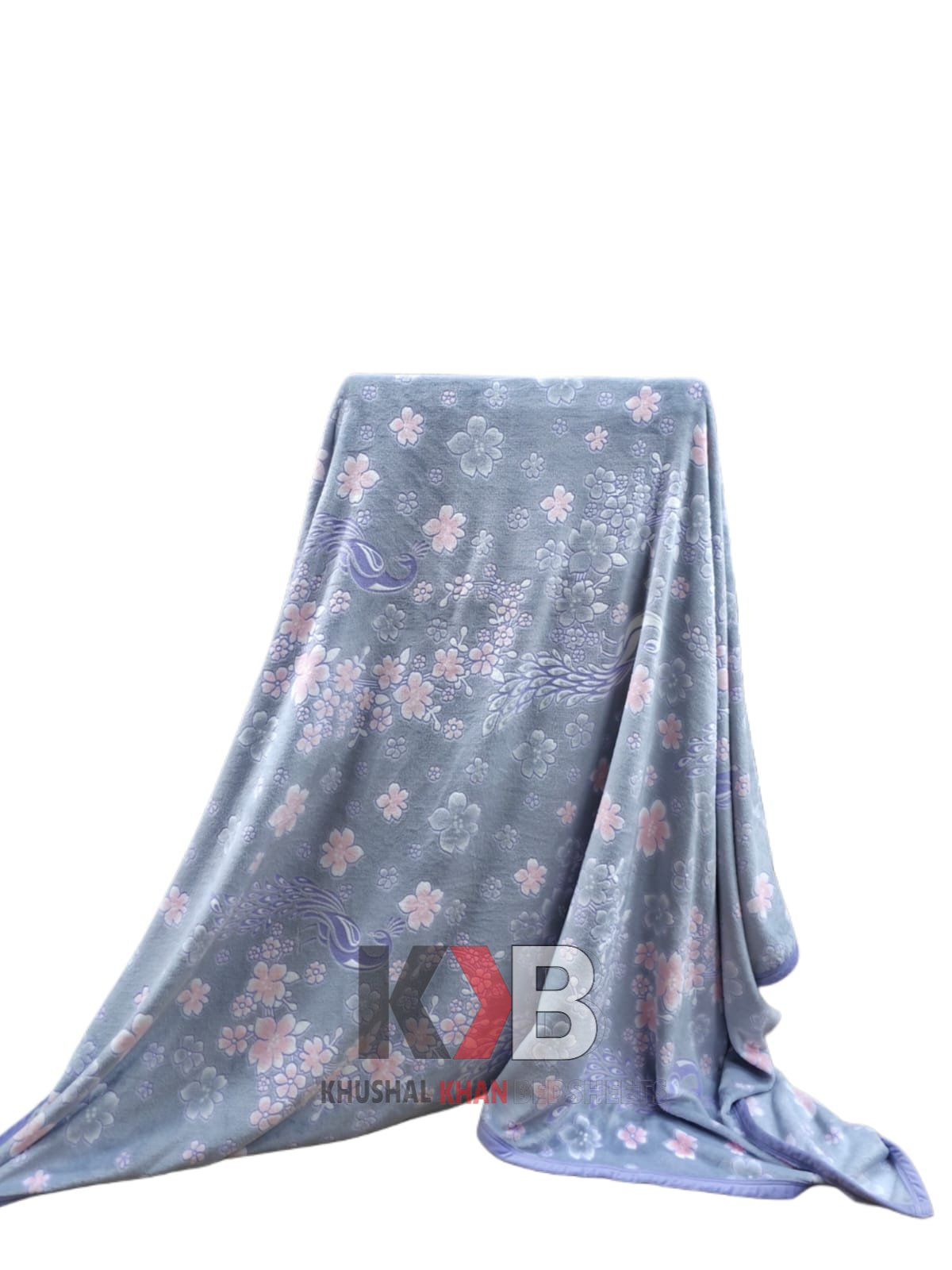 Jambo AC Blanket - Metallic Grey