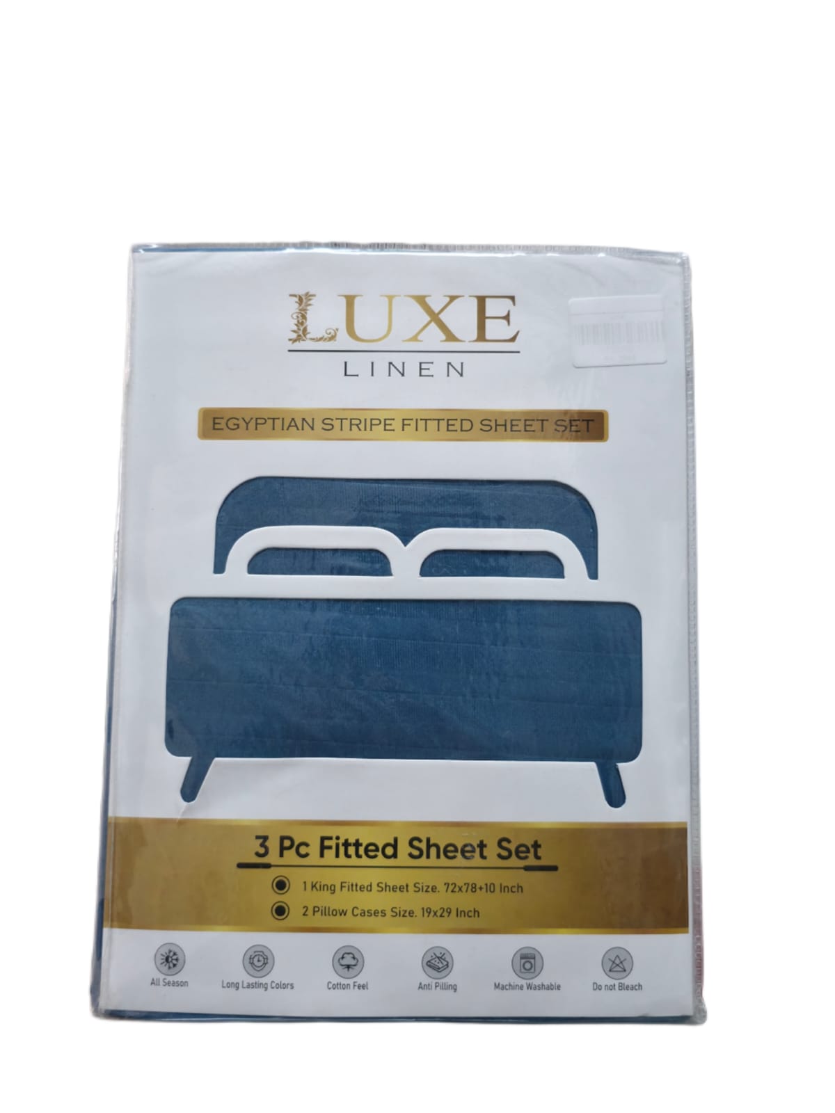 Luxe Linen Navy