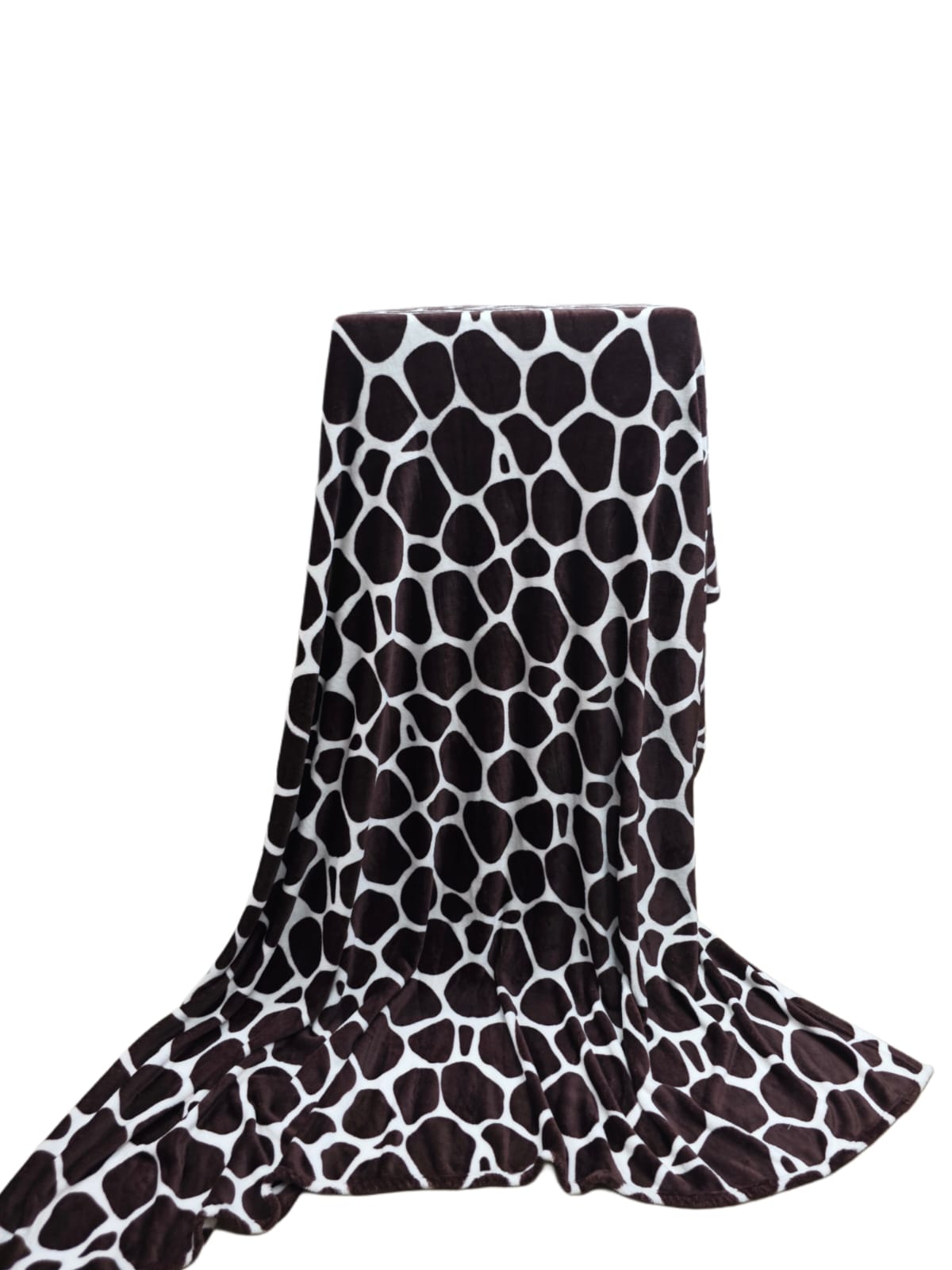 Popular Blanket Brown & White Giraffe Print
