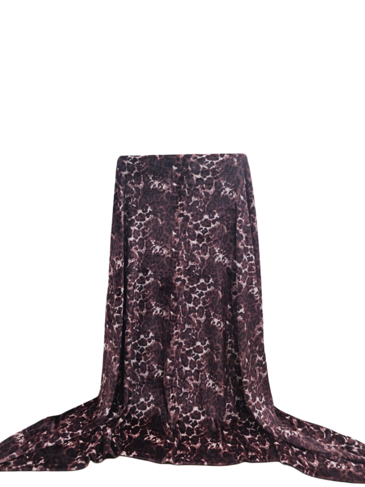 Popular Blanket Maroon Brown Animal Skin Print