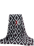 Popular Blanket Brown & White Aztec Diamond